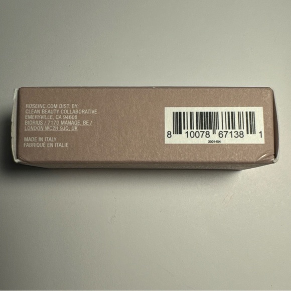 Rose Inc Besotted Satin Lip Color Rich Refillable Lipstick full size 4g .14oz - Picture 6 of 15